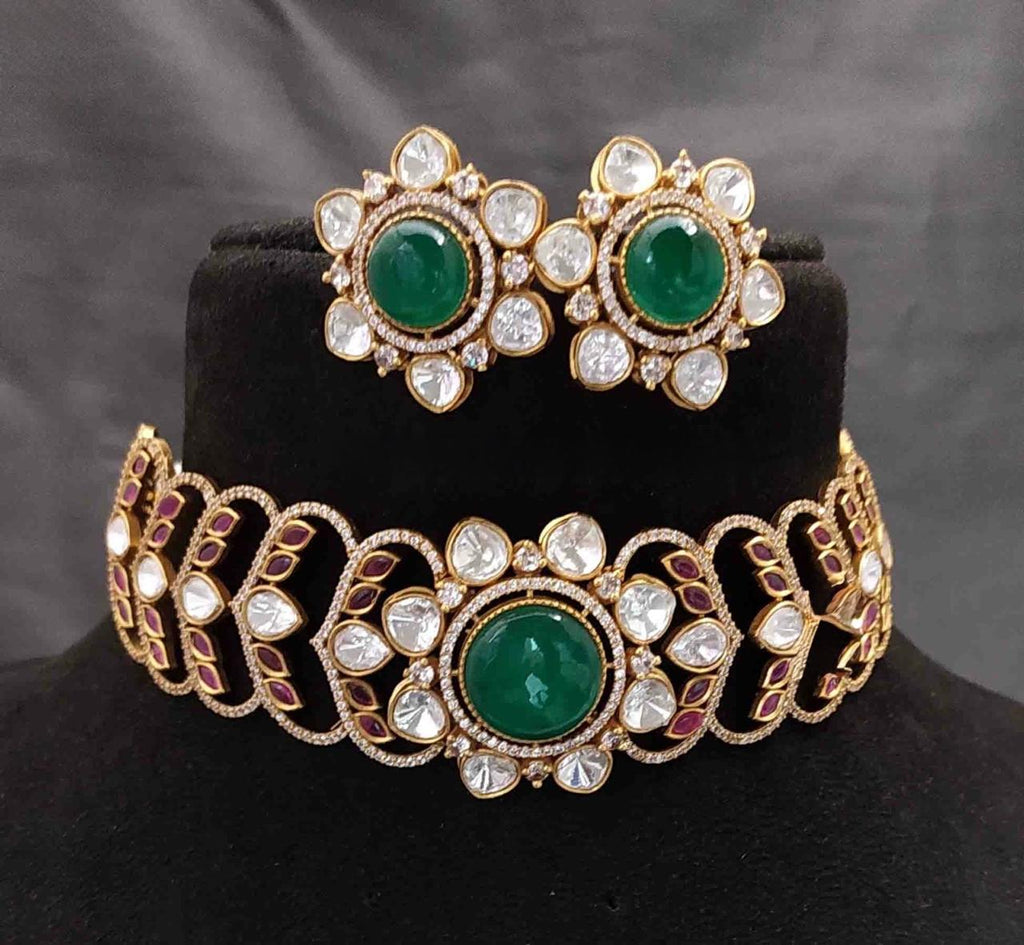 Designer Polki Choker Set