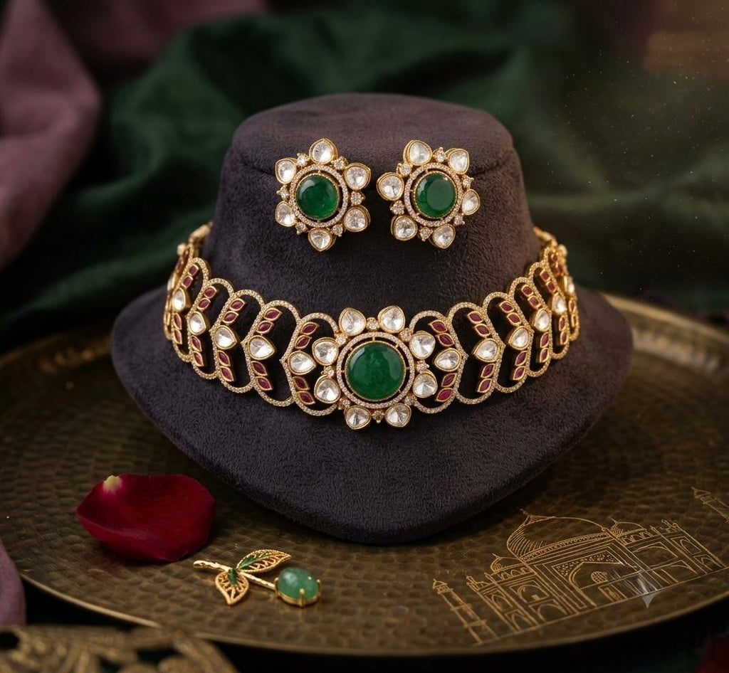 Designer Polki Choker Set