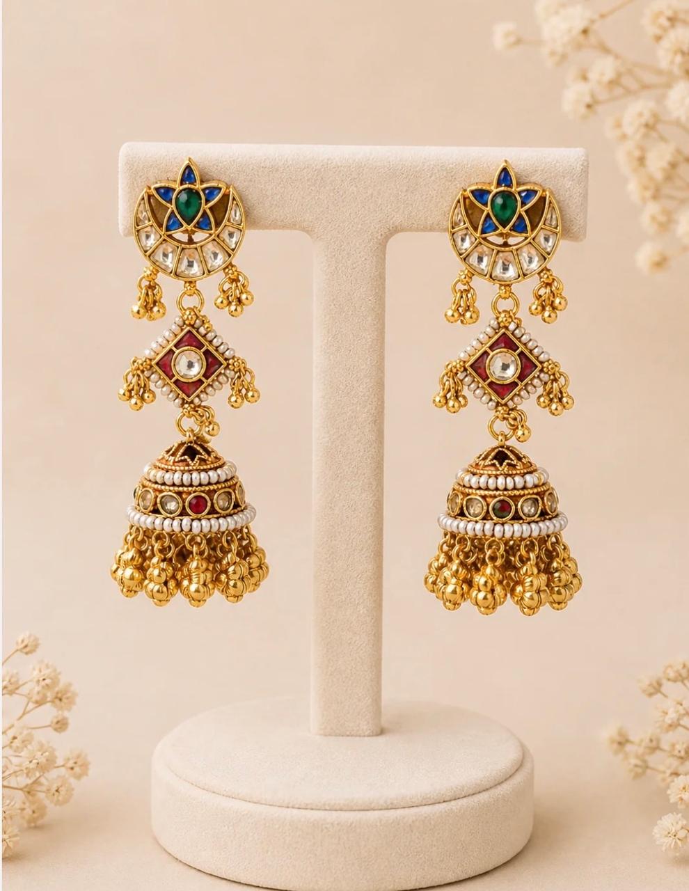 Hand Crafted Kundan Choker Set
