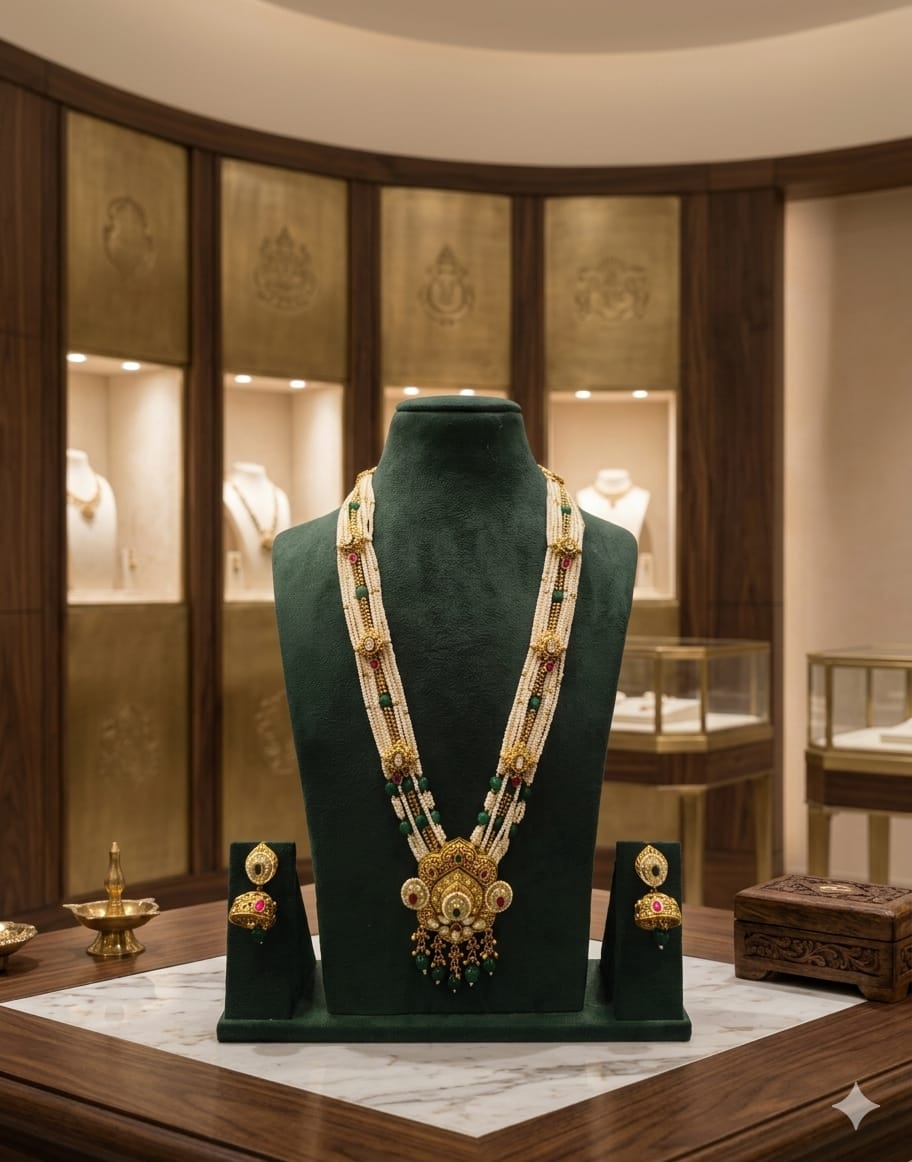 Luxury Heritage Long Necklace Set