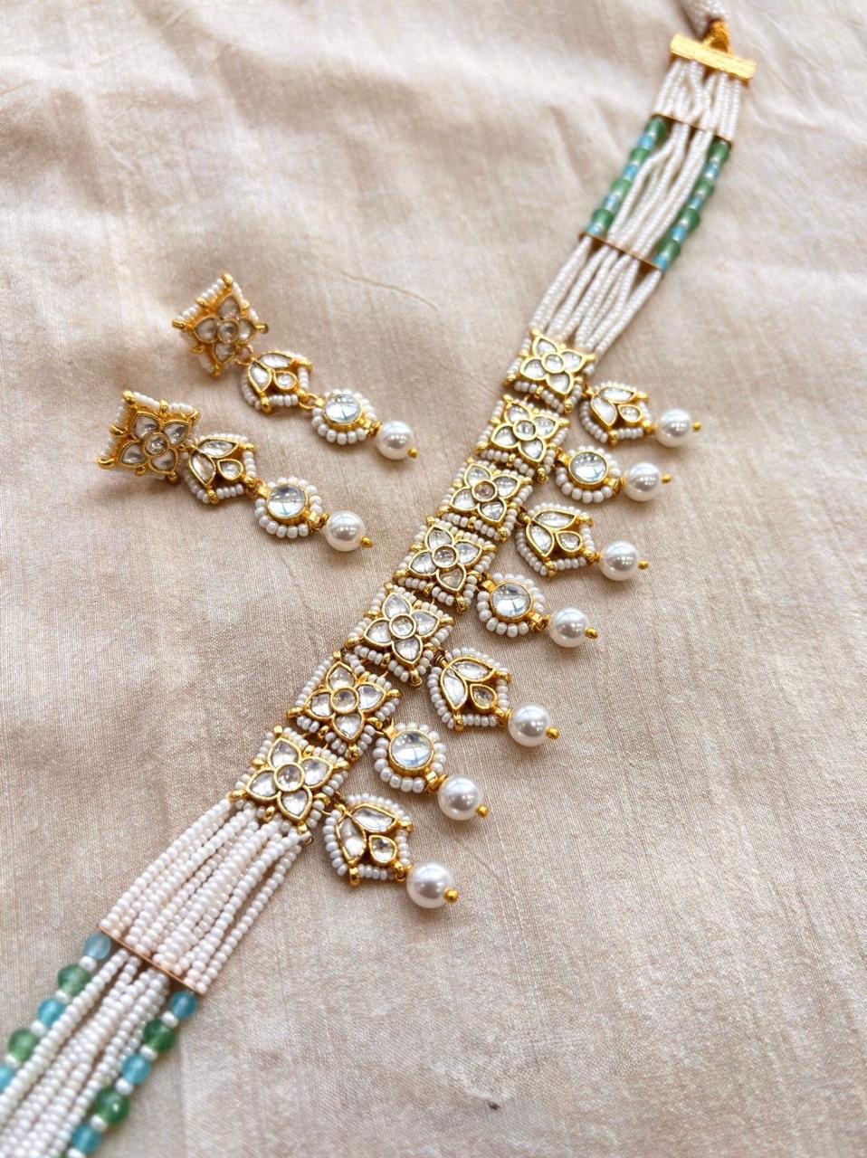 Pachi Kundan Choker Set