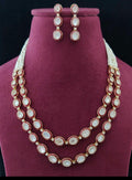 Regal Two Layer Kundan Necklace Set